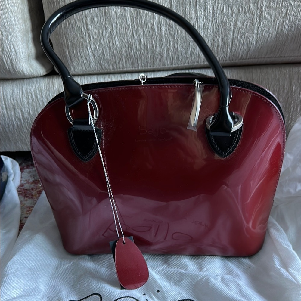 Beijo Burgundy Women's Handbag